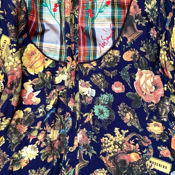 Moschino ! Vintage 1980’s Western style shirt with snap Moschino buttons - Picture 7 of 8